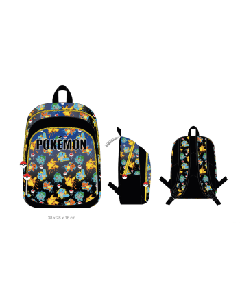 POKEMON - Teams - 2 Compartments BackPack '38x28x16cm'
