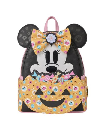 DISNEY - Minnie Mouse "Pumpkin" - Mini Backpack LoungeFly