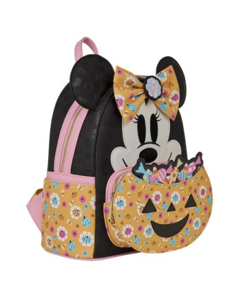 DISNEY - Minnie Mouse "Pumpkin" - Mini Backpack LoungeFly