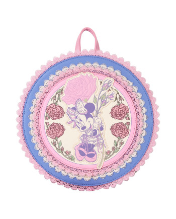 DISNEY - Minnie "Floral and Lace" - Mini Backpack LoungeFly