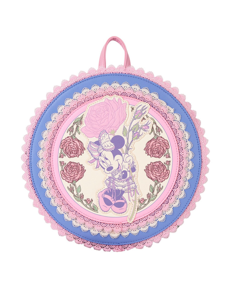 DISNEY - Minnie "Floral and Lace" - Mini Backpack LoungeFly