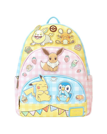 POKEMON - Cafe - Mini Backpack Triple Pocket LoungeFly