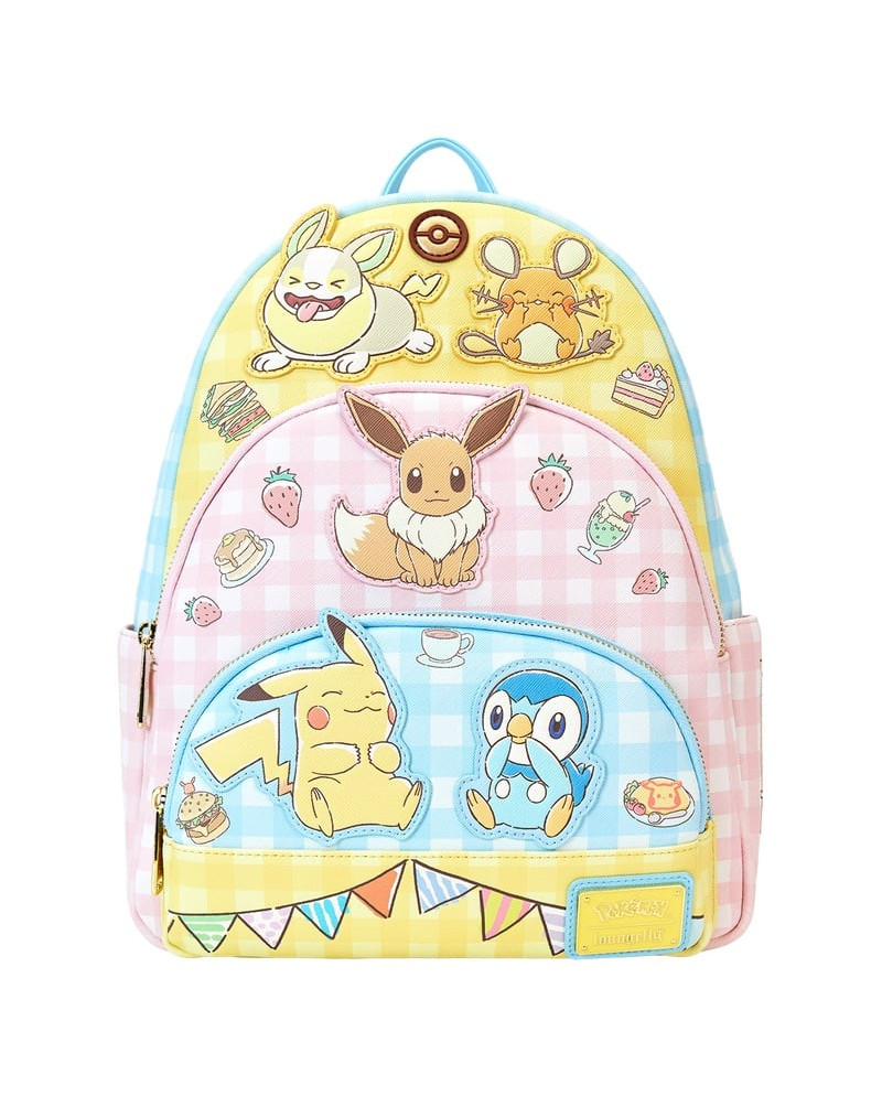 POKEMON - Cafe - Mini Backpack Triple Pocket LoungeFly