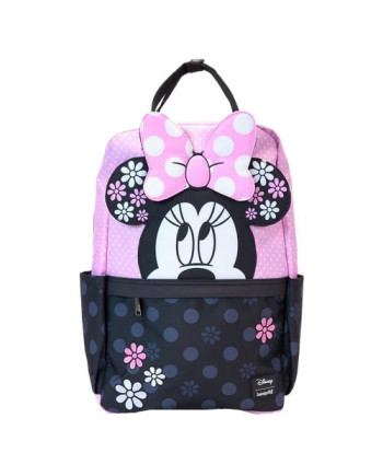 DISNEY - Minnie "Floral Rock the Dots" - Nylon Backpack LoungeFly
