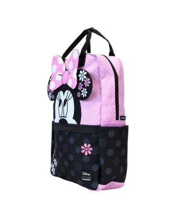DISNEY - Minnie "Floral Rock the Dots" - Nylon Backpack LoungeFly