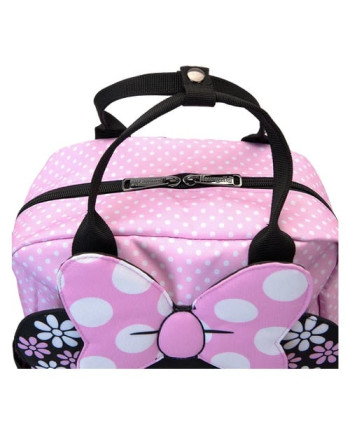 DISNEY - Minnie "Floral Rock the Dots" - Nylon Backpack LoungeFly