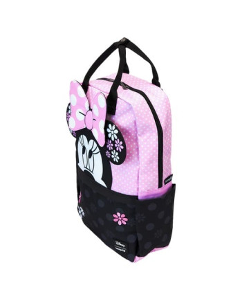 DISNEY - Minnie "Floral Rock the Dots" - Nylon Backpack LoungeFly