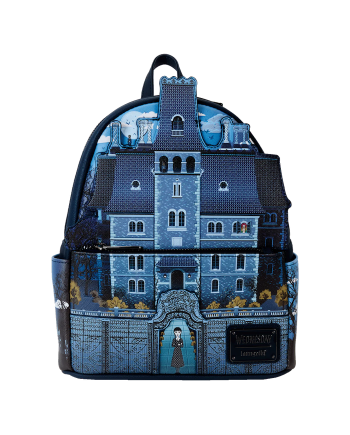 WEDNESDAY - Nevermore Academy - Mini Backpack LoungeFly