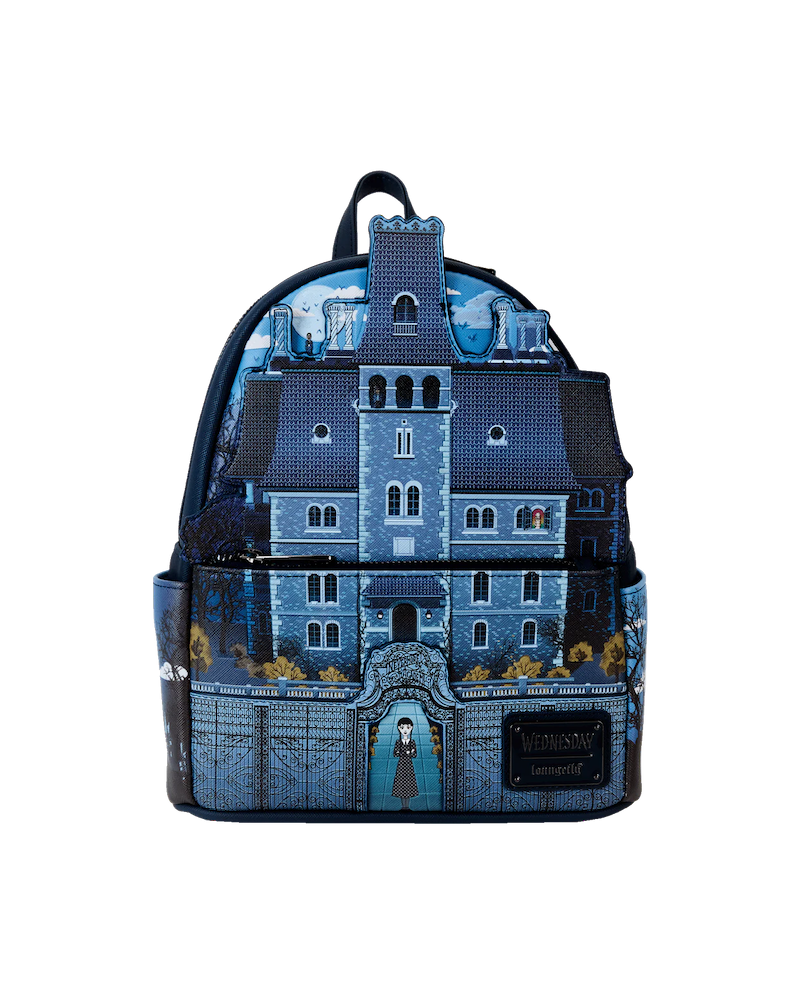 WEDNESDAY - Nevermore Academy - Mini Backpack LoungeFly