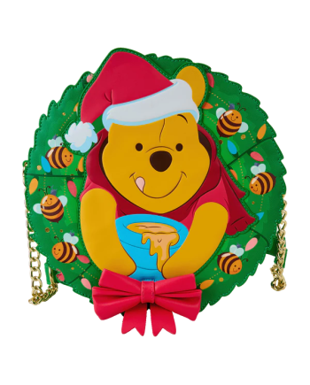 WINNIE THE POOH - Stuck in Wreath - Crossbody bag Loungefly