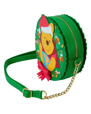 WINNIE THE POOH - Stuck in Wreath - Crossbody bag Loungefly