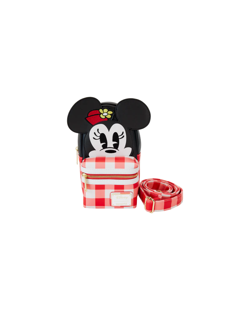 DISNEY - Minnie Mouse "Cup Holder" - Crossbody Bag Loungefly