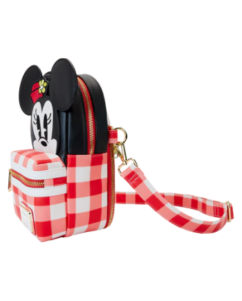 DISNEY - Minnie Mouse "Cup Holder" - Crossbody Bag Loungefly