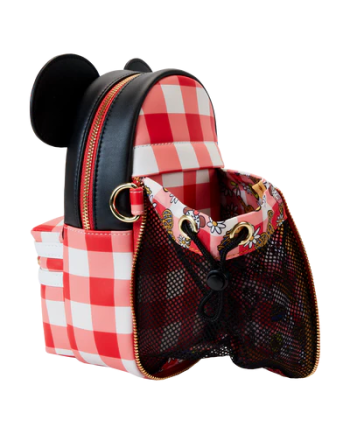 DISNEY - Minnie Mouse "Cup Holder" - Crossbody Bag Loungefly