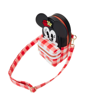 DISNEY - Minnie Mouse "Cup Holder" - Crossbody Bag Loungefly