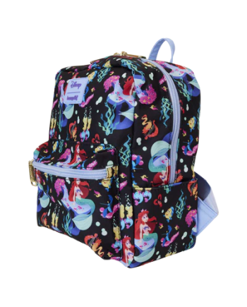 LITTLE MERMAID - Life is the bubbles - Mini Nylon Backpack LoungeFly