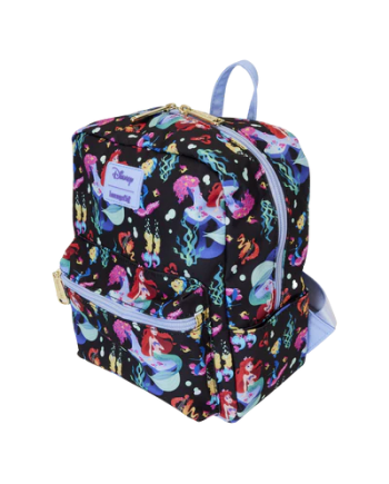 LITTLE MERMAID - Life is the bubbles - Mini Nylon Backpack LoungeFly