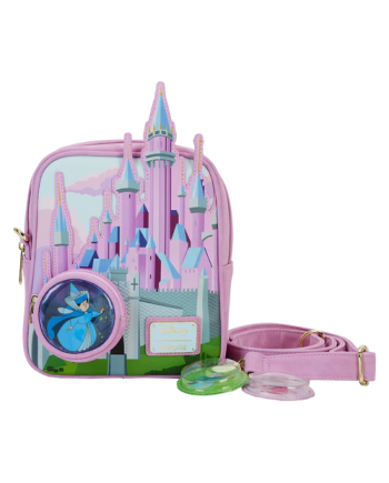 SLEEPING BEAUTY - Stained Glass Castle - Crossbody bag Loungefly