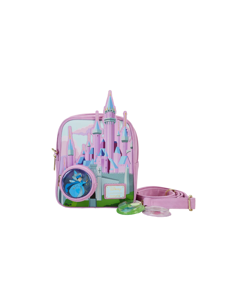 SLEEPING BEAUTY - Stained Glass Castle - Crossbody bag Loungefly