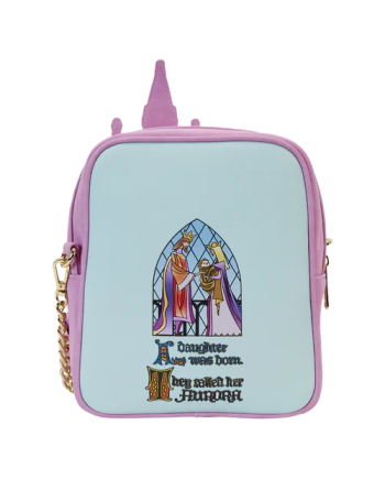 SLEEPING BEAUTY - Stained Glass Castle - Crossbody bag Loungefly