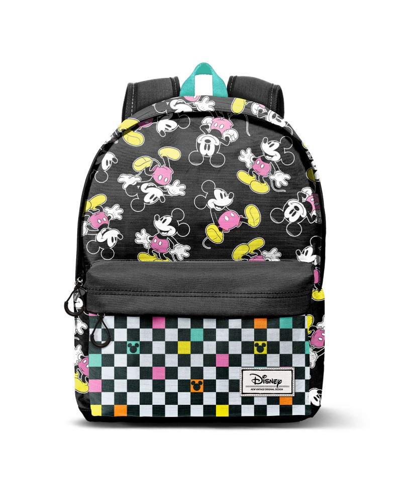 MICKEY - Checkered - Eco BackPack '32x17x44cm'