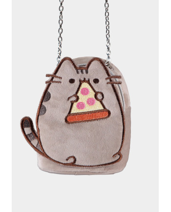 PUSHEEN - Pizza - Plush Micro Bag '6.5x10.5x13cm'