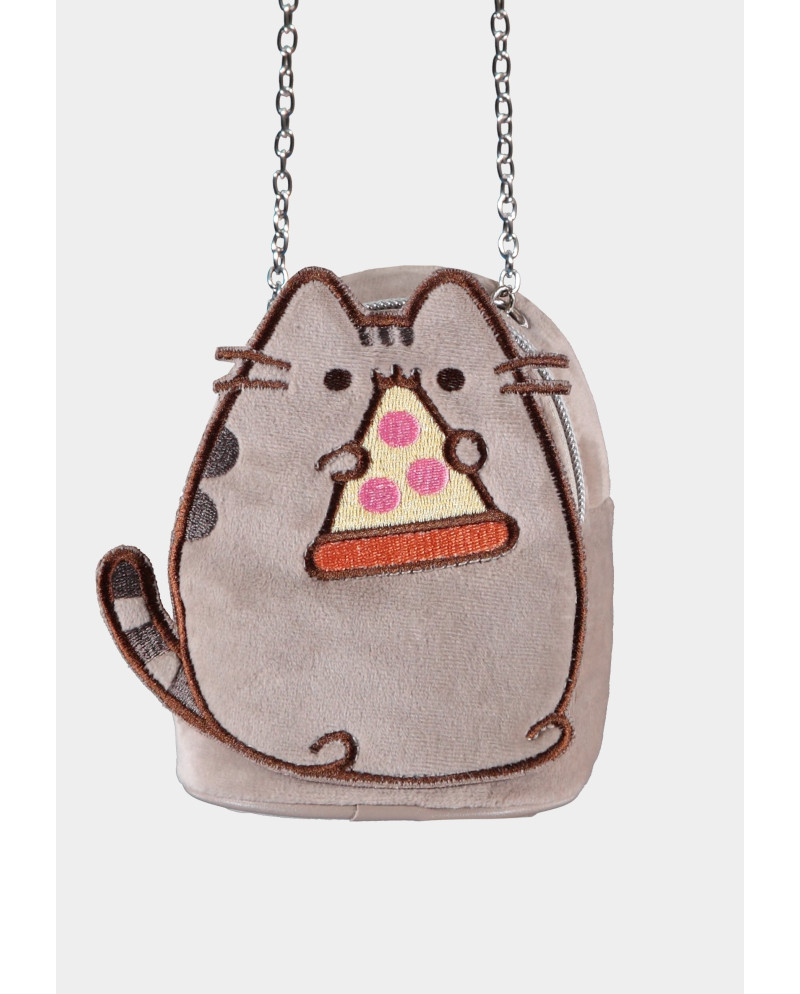 PUSHEEN - Pizza - Plush Micro Bag '6.5x10.5x13cm'