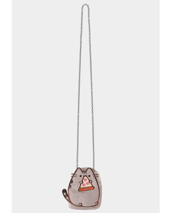 PUSHEEN - Pizza - Plush Micro Bag '6.5x10.5x13cm'