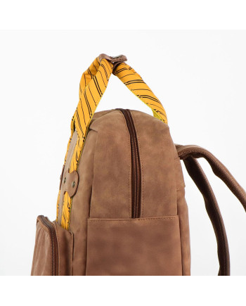 HARRY POTTER - Hufflepuff - Casual Backpack - 35x27x18cm