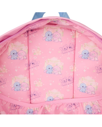 DISNEY - Lilo & Stitch - Nylon Backpack LoungeFly