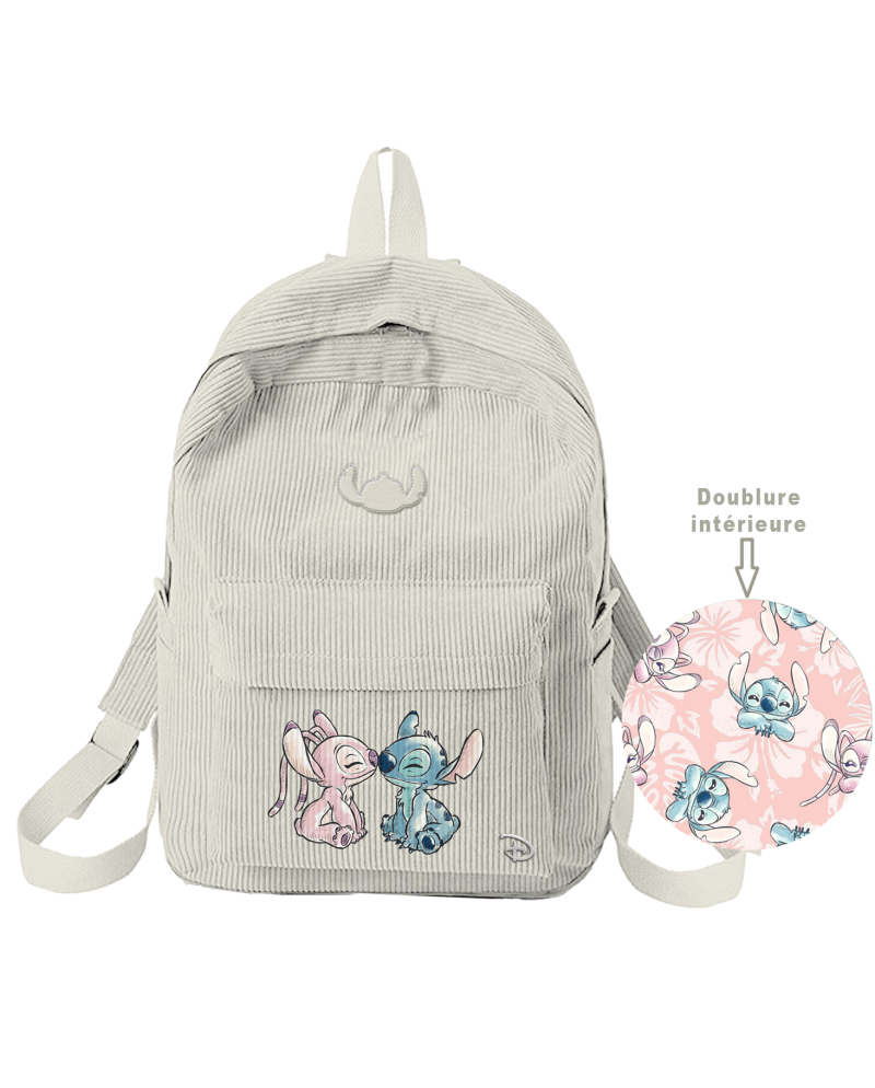 STITCH & ANGEL - Corduroy - BackPack '34,5x27x12cm'
