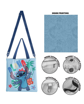 STITCH - Aloha - Limited Edition Premium Tote Bag 40x36cm