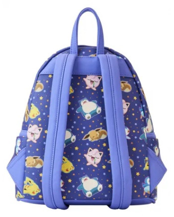 POKEMON - Sleeping Pikachu and friends - Mini Backpack LoungeFly