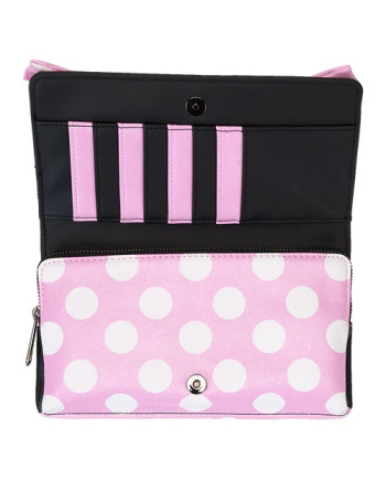 DISNEY - Minnie "Floral Rock the Dots" - Crossbody Bag Loungefly