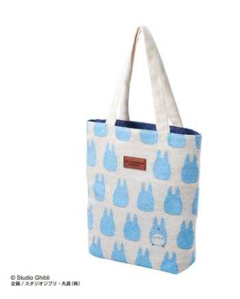 MY NEIGHBOR TOTORO - Blue Totoro - Tote bag 35x33x8.5cm