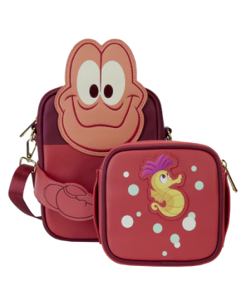 LITTLE MERMAID 35 ANNIV. - Sebastian - Crossbuddies Bag Loungefly