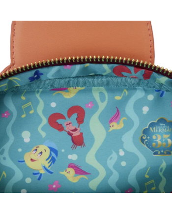 LITTLE MERMAID 35 ANNIV. - Sebastian - Crossbuddies Bag Loungefly
