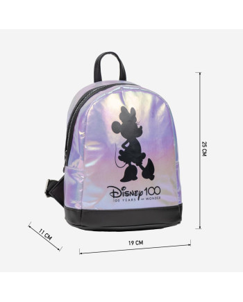 DISNEY 100 Years - Minnie - Mini faux-Leather Pearly Backpack