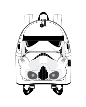 STAR WARS - Stormtrooper - Backpack LoungeFly '23x27x11cm'