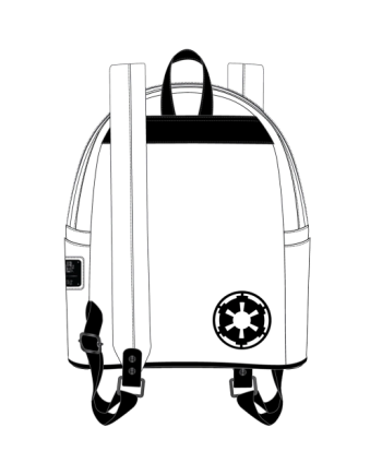 STAR WARS - Stormtrooper - Backpack LoungeFly '23x27x11cm'