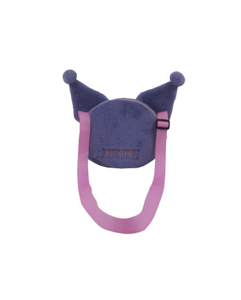 KUROMI - Purple - Fur Shoulderbag - 24x8x6cm