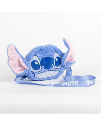 STITCH - Head -  Plush Shoulderbag - 17x14x4cm