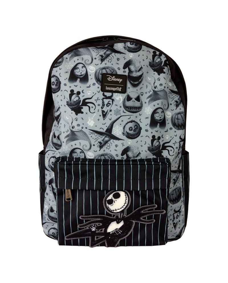 DISNEY - Nightmare Before Christmas - Nylon Backpack LoungeFly
