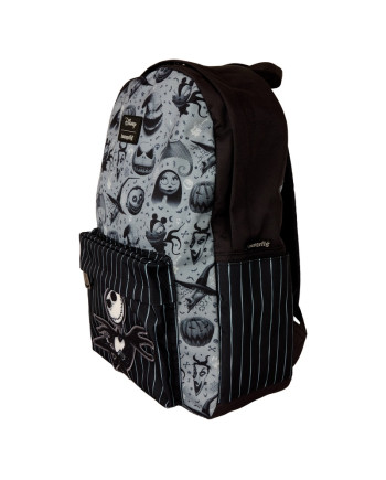 DISNEY - Nightmare Before Christmas - Nylon Backpack LoungeFly