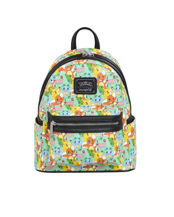 POKEMON - Pikachu and Starters - Mini Backpack Loungefly