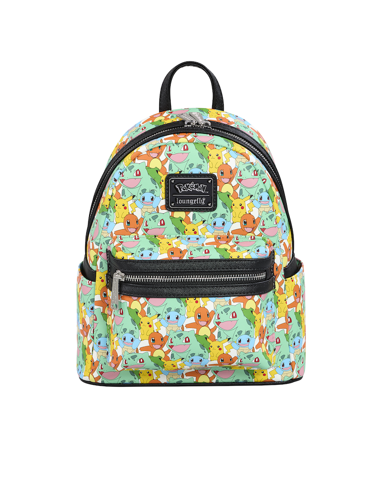 POKEMON - Pikachu and Starters - Mini Backpack Loungefly