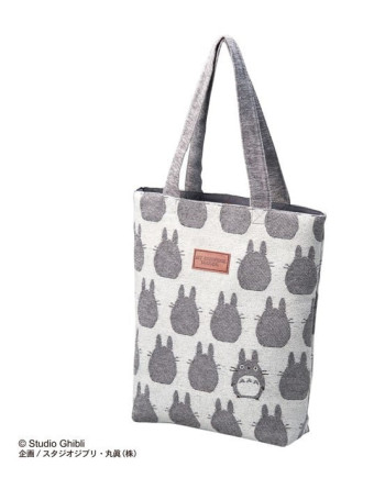 MY NEIGHBOR TOTORO - Grey Totoro - Tote bag 35x33x8.5cm