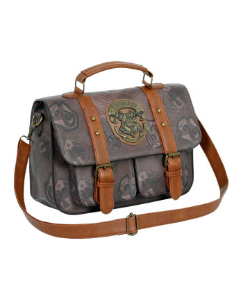 HARRY POTTER - Hogwarts Houses - Large Satchel Bag