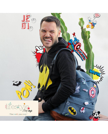Customizable Denim Backpack - Model B