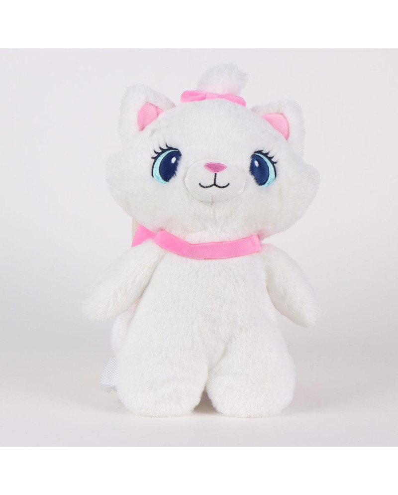 DISNEY - Marie - Plush Backpack - 30x17x11cm